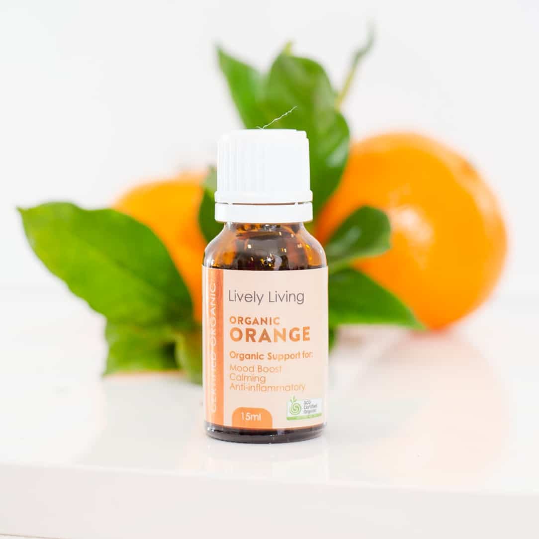 Lively Living // Sweet Orange ACO Certified Organic Essential Oil // 15ml
