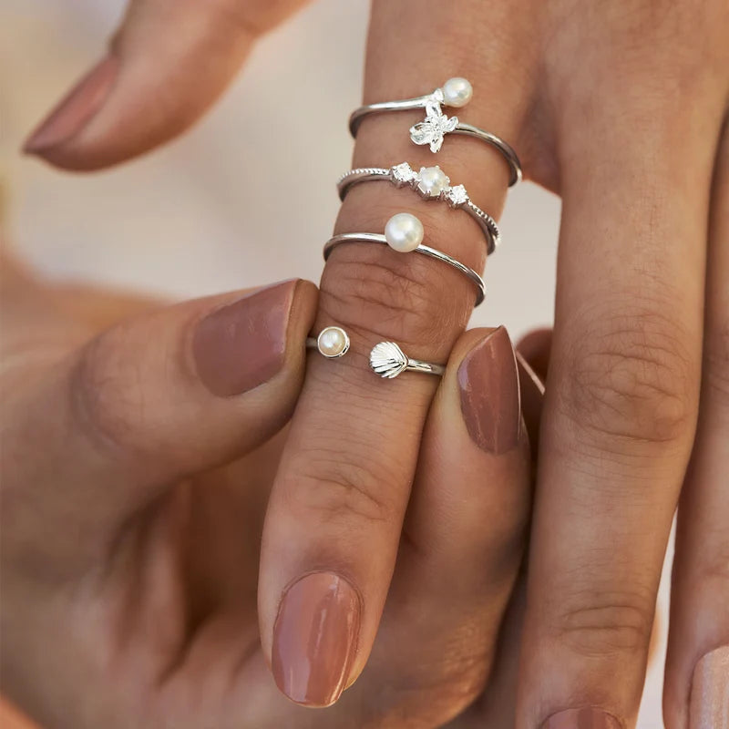 Ring // Venus Pearl // SIlver