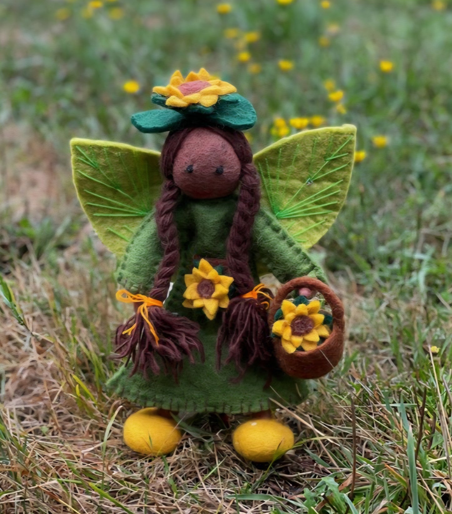 Felt // Sunflower Faery
