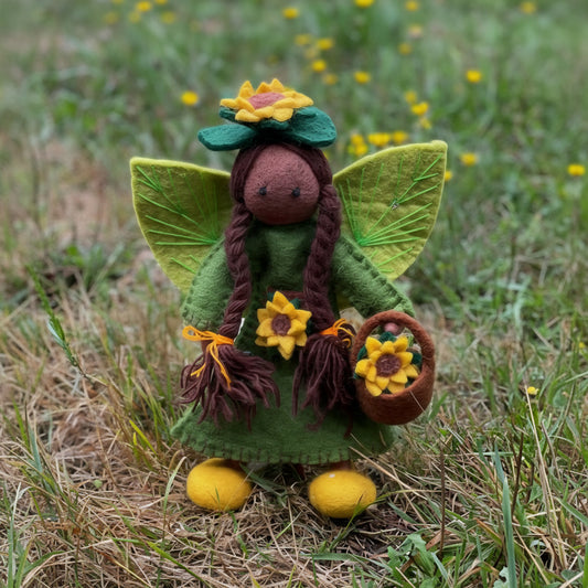 Felt // Sunflower Faery // XLarge Goldie