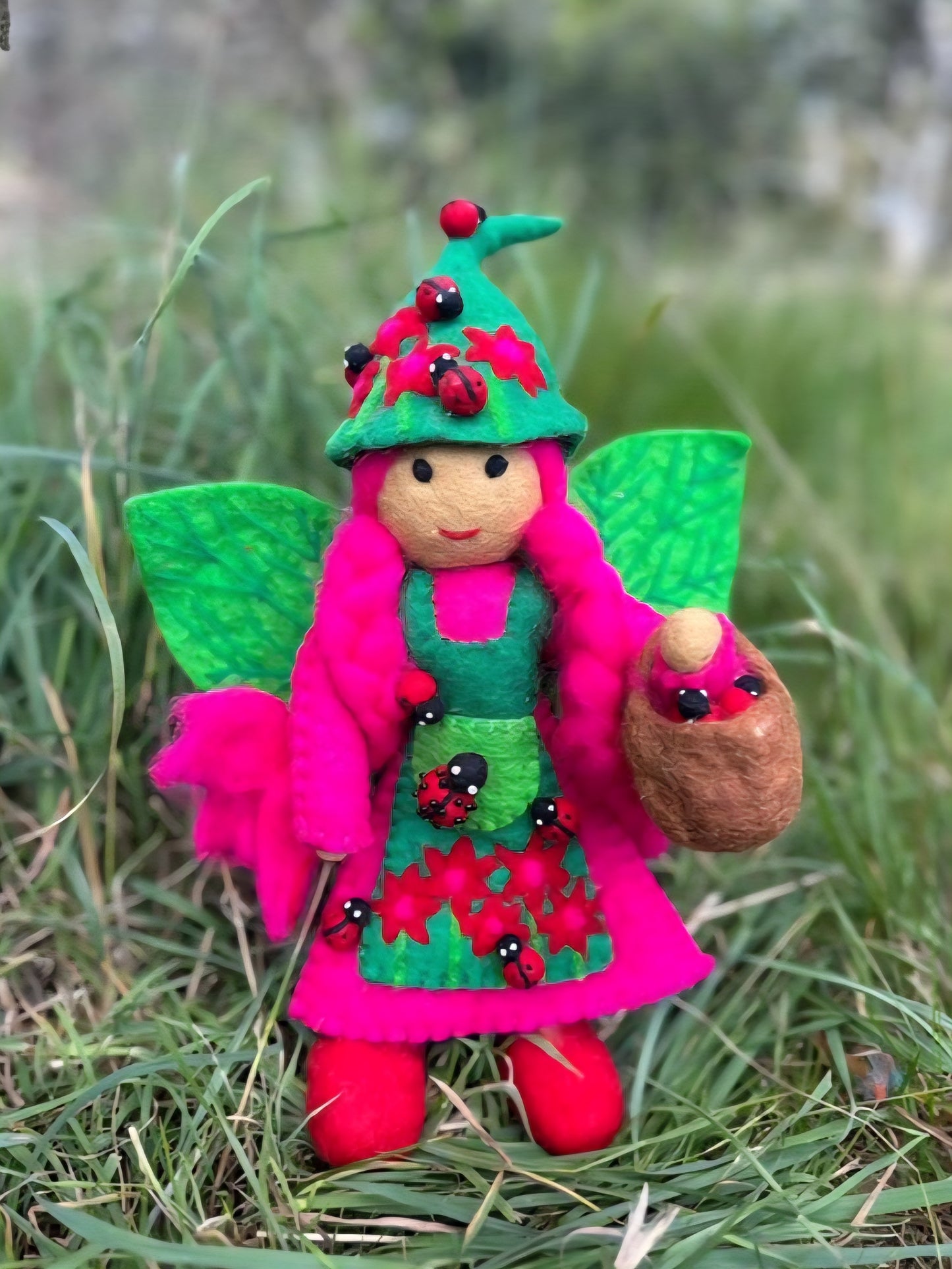 Felt // Ladybug Faery