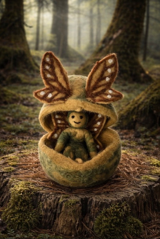 Felt // Faery Egg // Mossy
