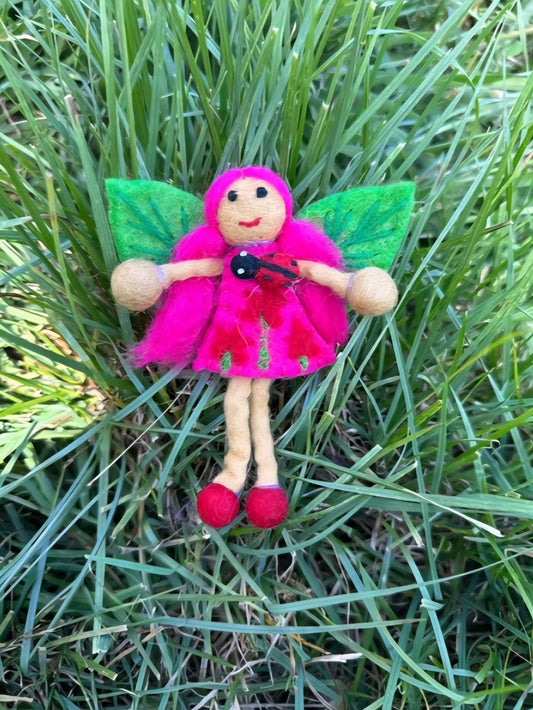 Felt // Ladybug Faery