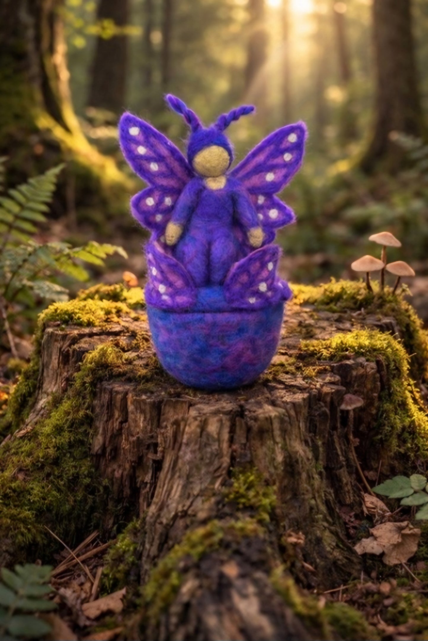 Felt // Faery Egg // Purple