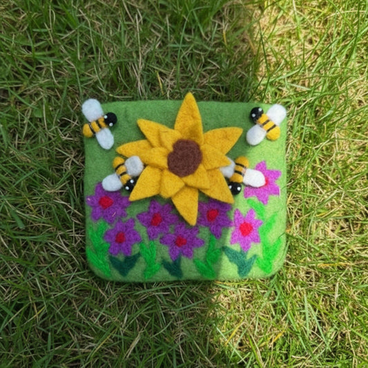 Felt // Sunflower Purse // Small