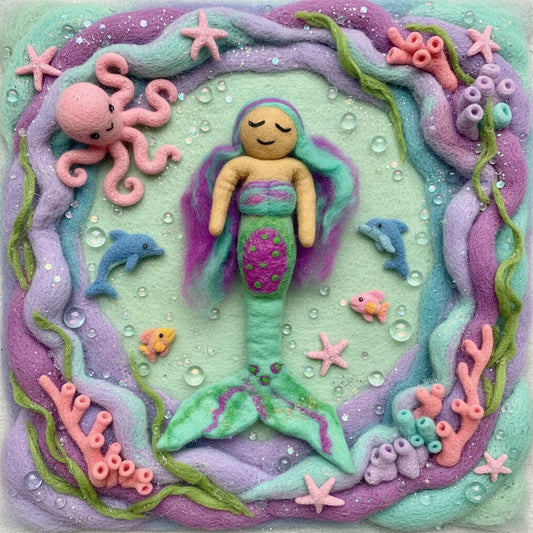 Felt // Urmi The Mermaid // Large