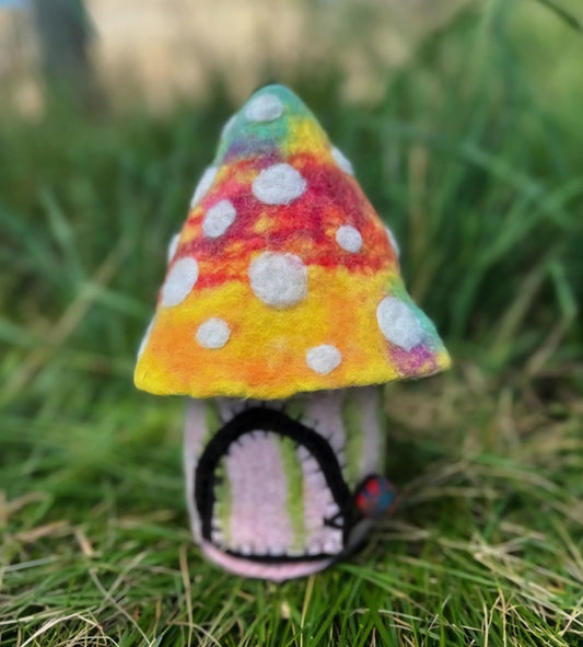 Felt // Funky Toadstool // Rainbow