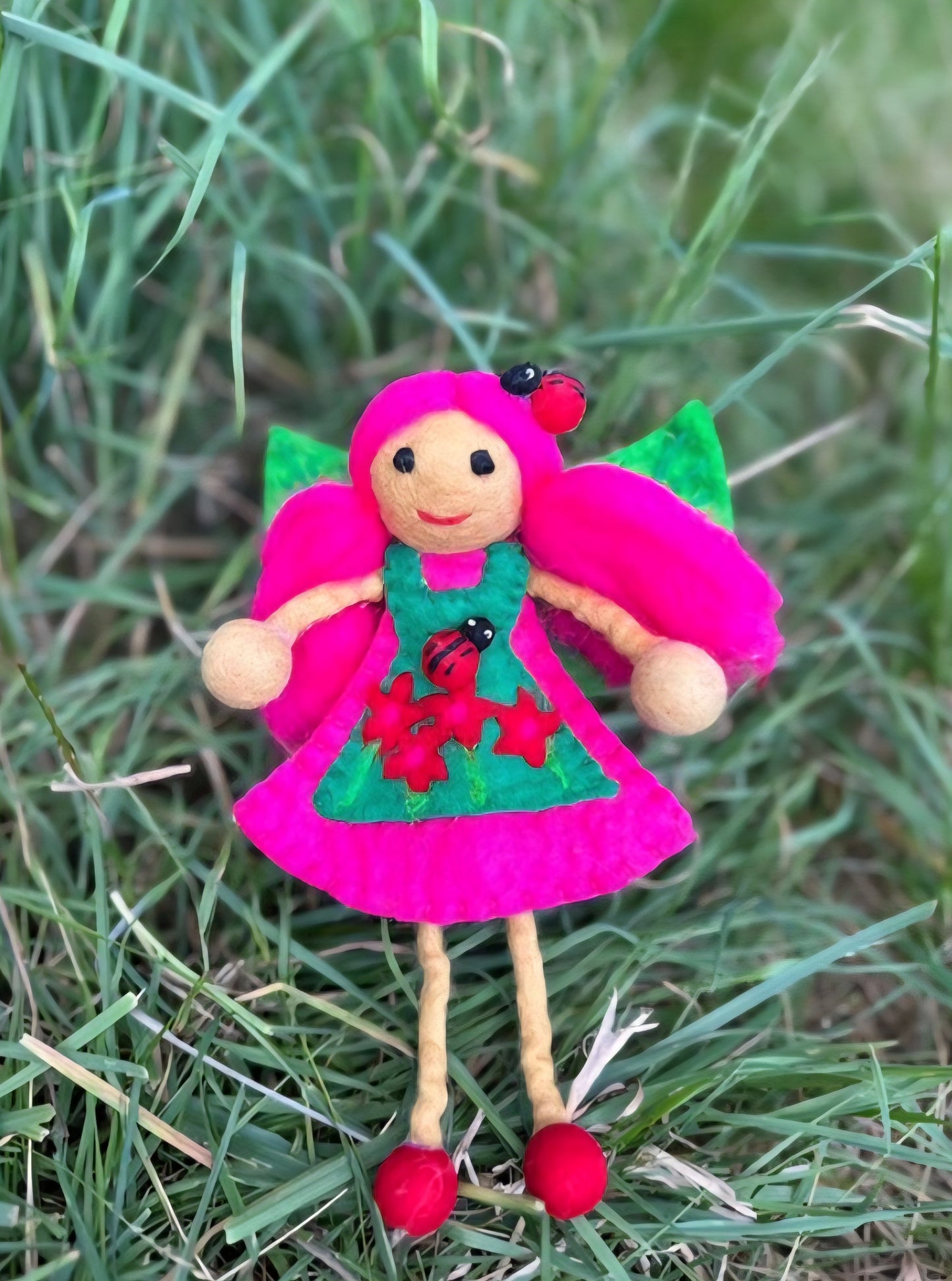 Felt // Ladybug Faery