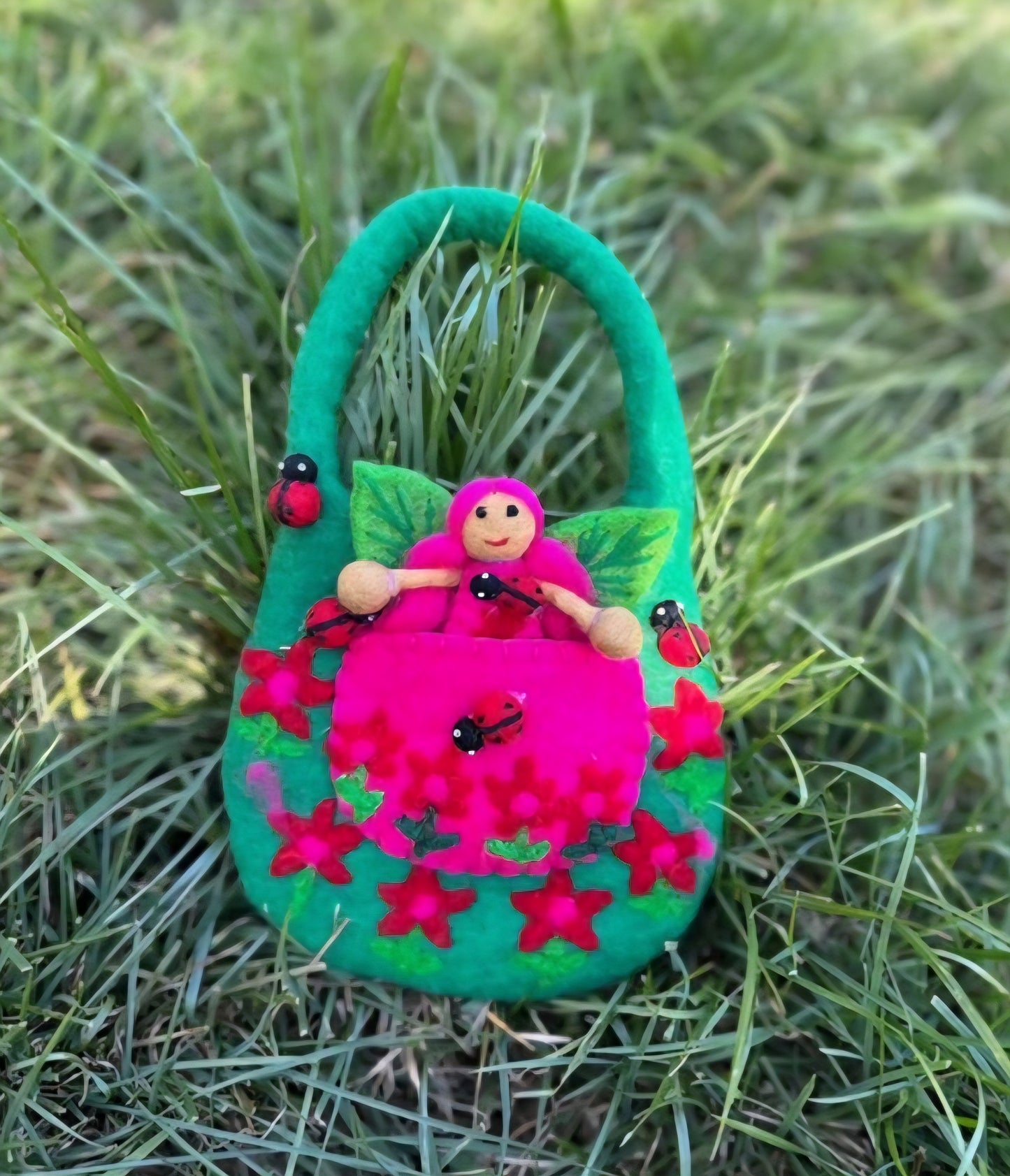 Felt // Ladybug Faery