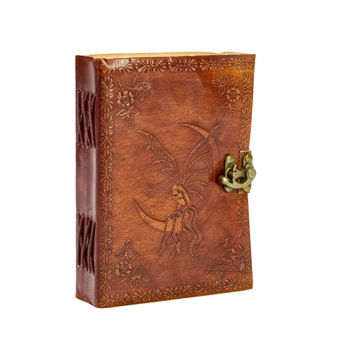 Handmade Leather Journal // Faery