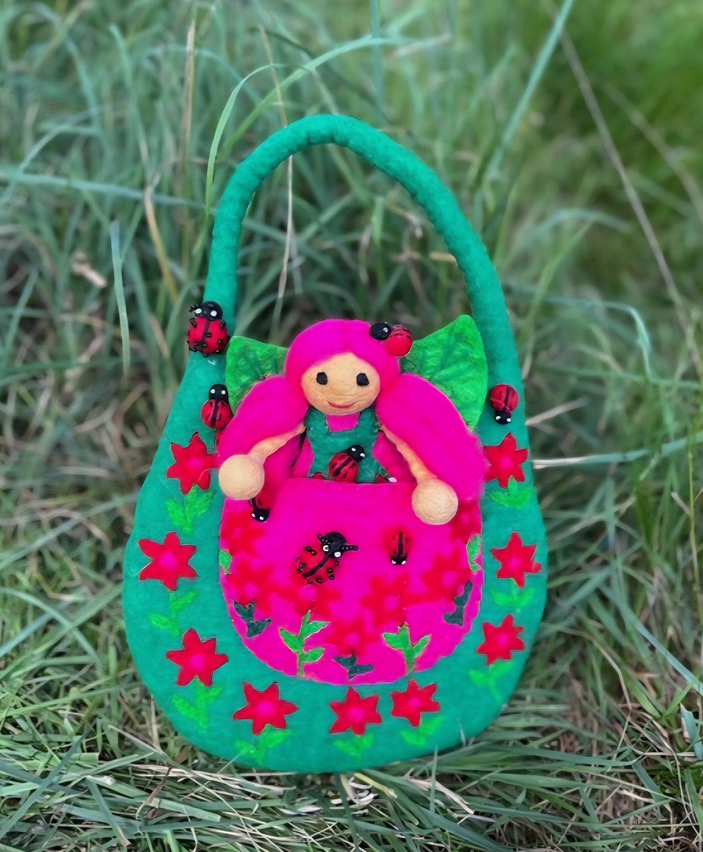 Felt // Ladybug Faery