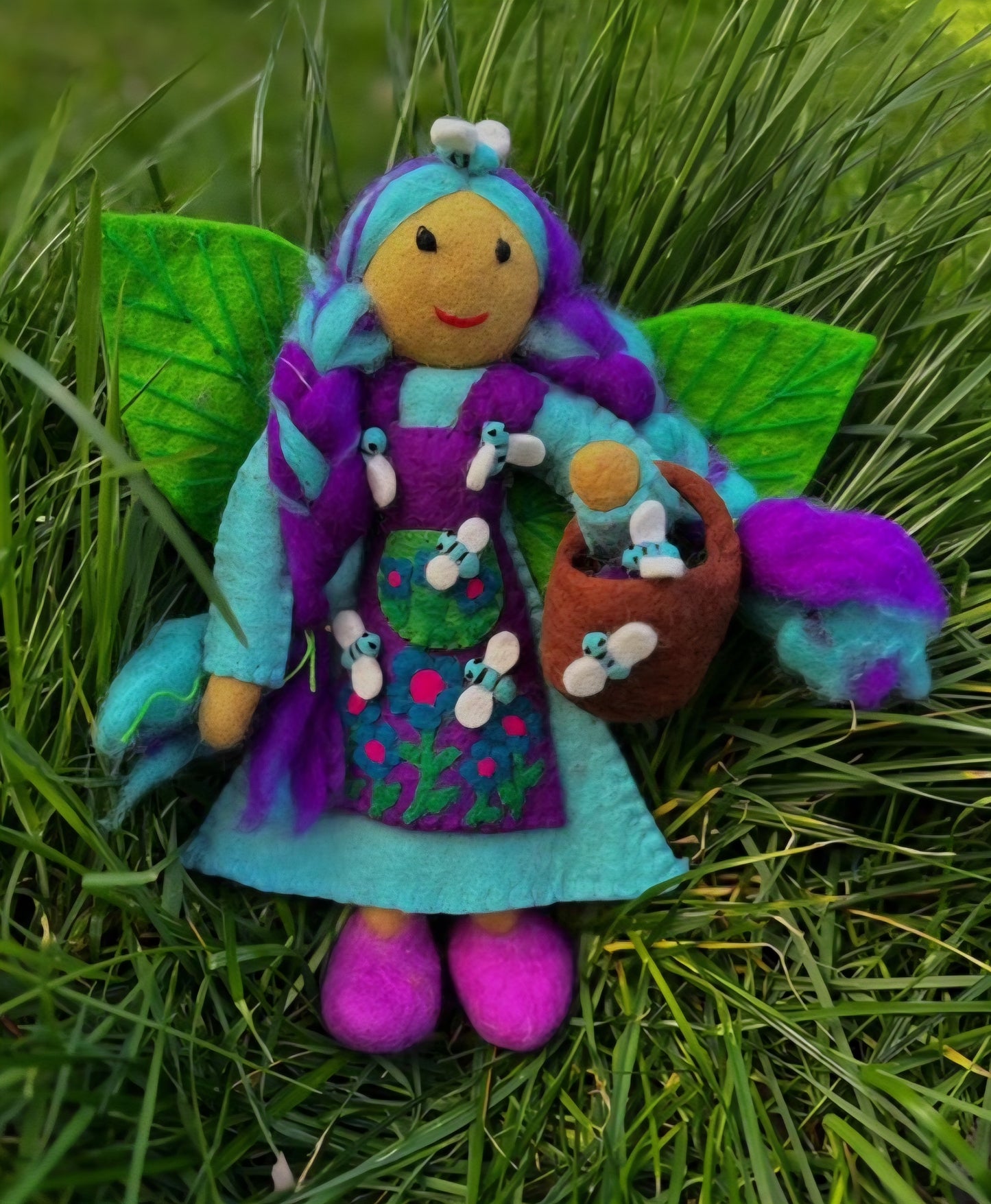 Felt // Blue Bee Faery