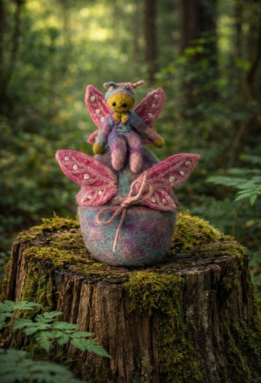 Felt // Faery Egg // Rainbow