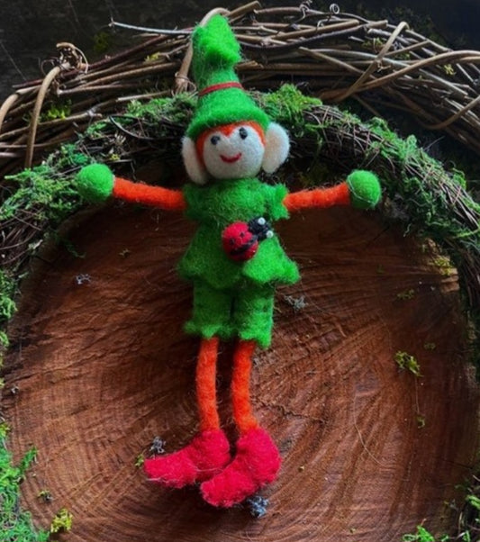 Felt // Mr Ladybird Elf