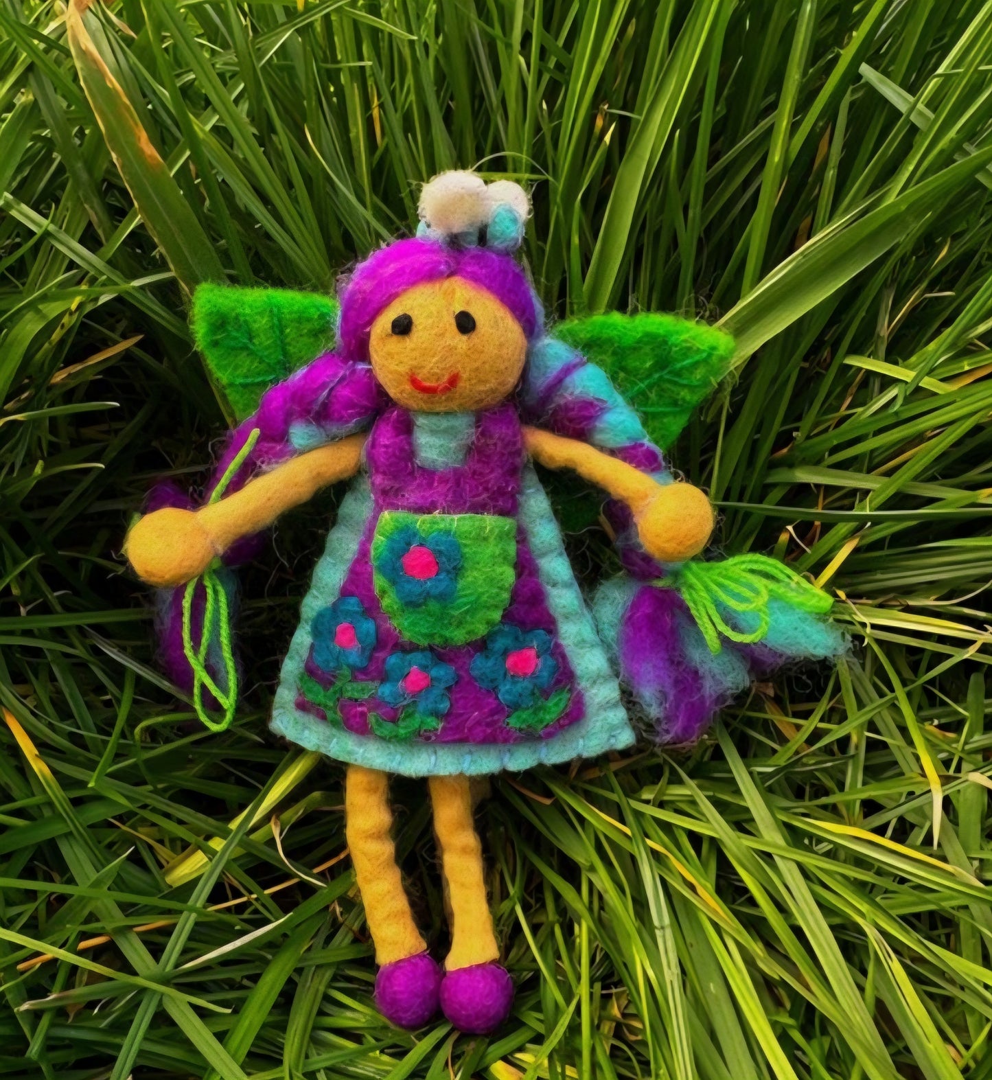 Felt // Blue Bee Faery
