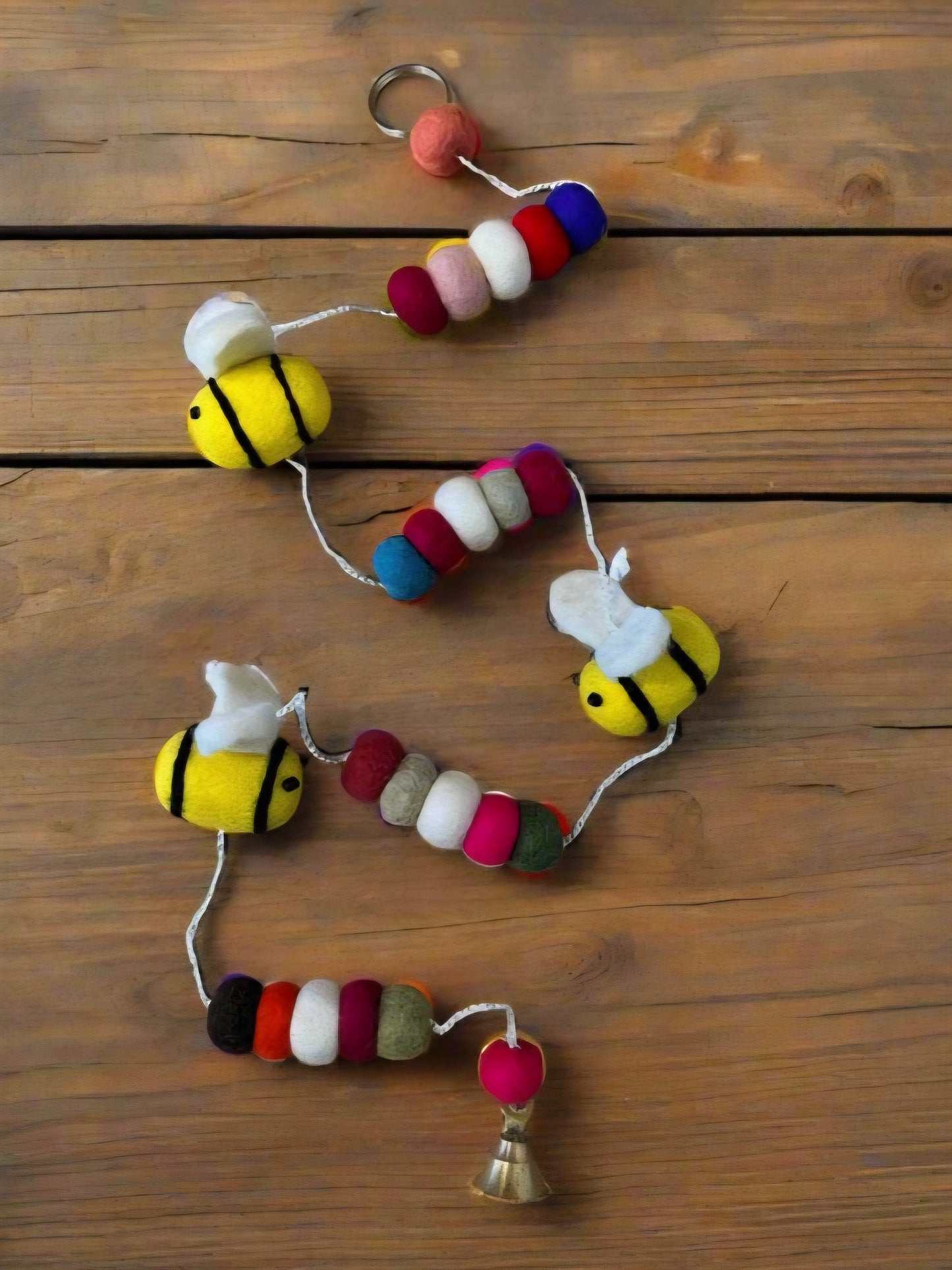 Felt // Bee Bell Hanging