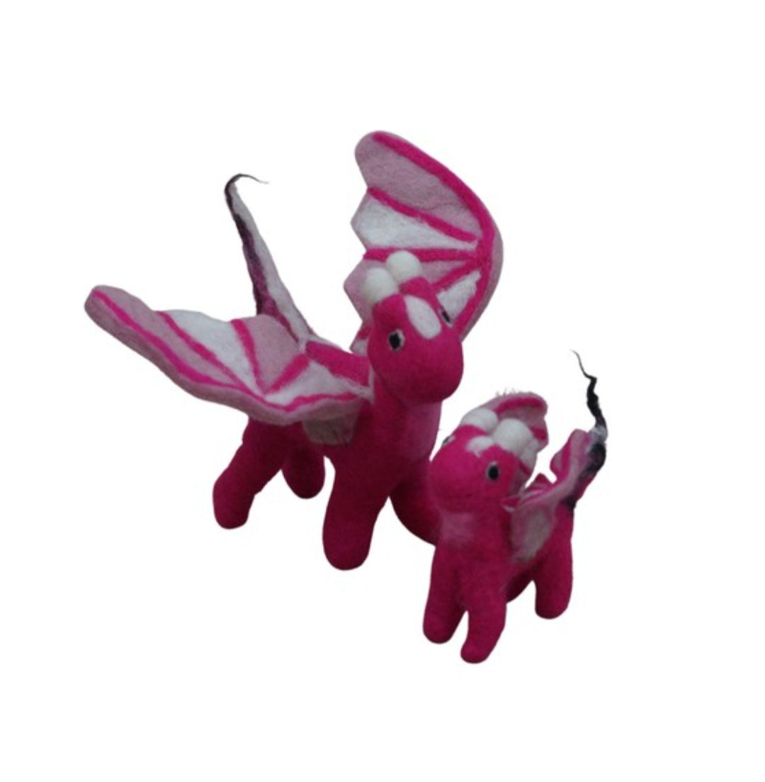 Felt // Dragon // Pink