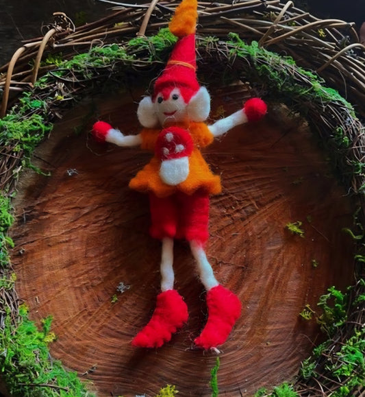 Felt // Mr Toadstool Elf