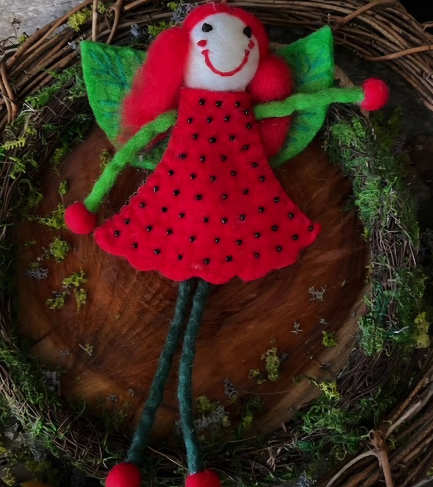 Felt // Strawberry Faery