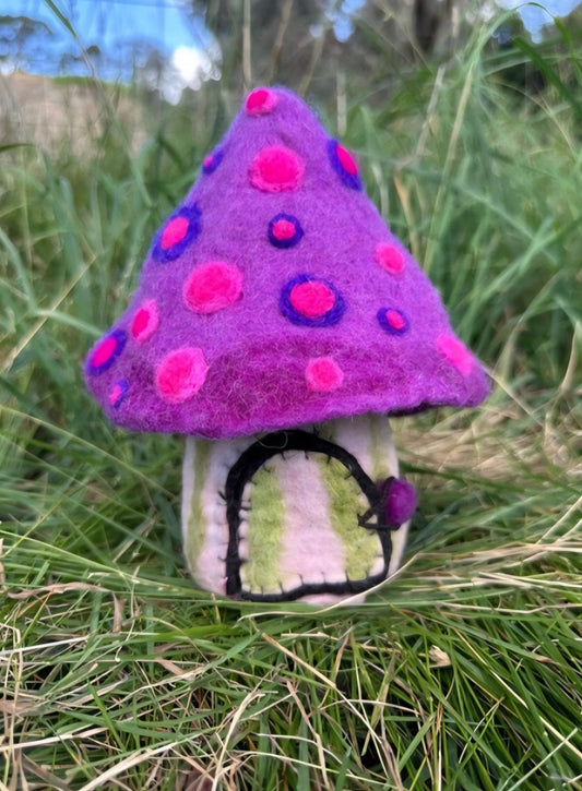Felt // Funky Toadstool // Purple