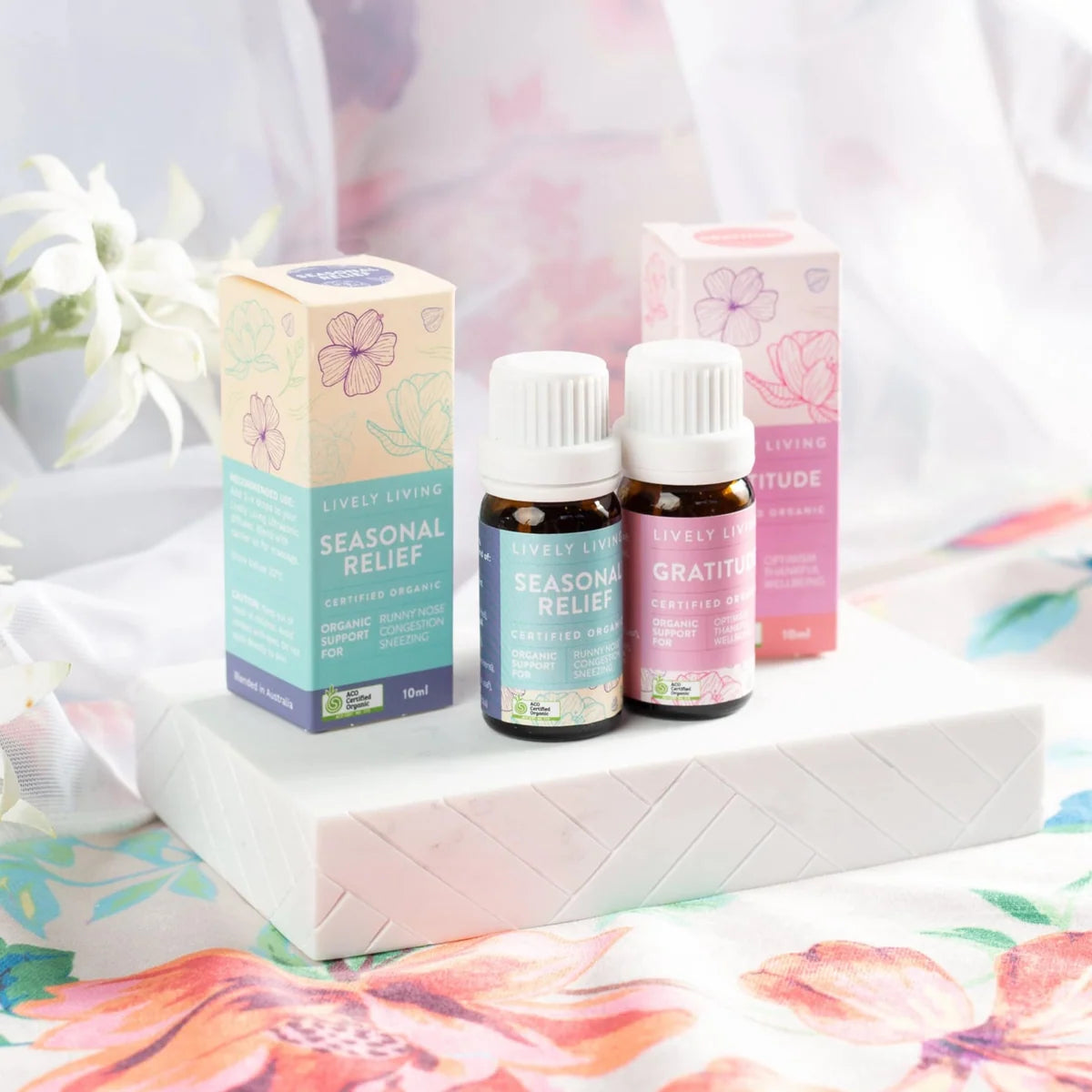 Lively Living // Seasonal Relief ACO Certified Organic Essential Oil // 10ml