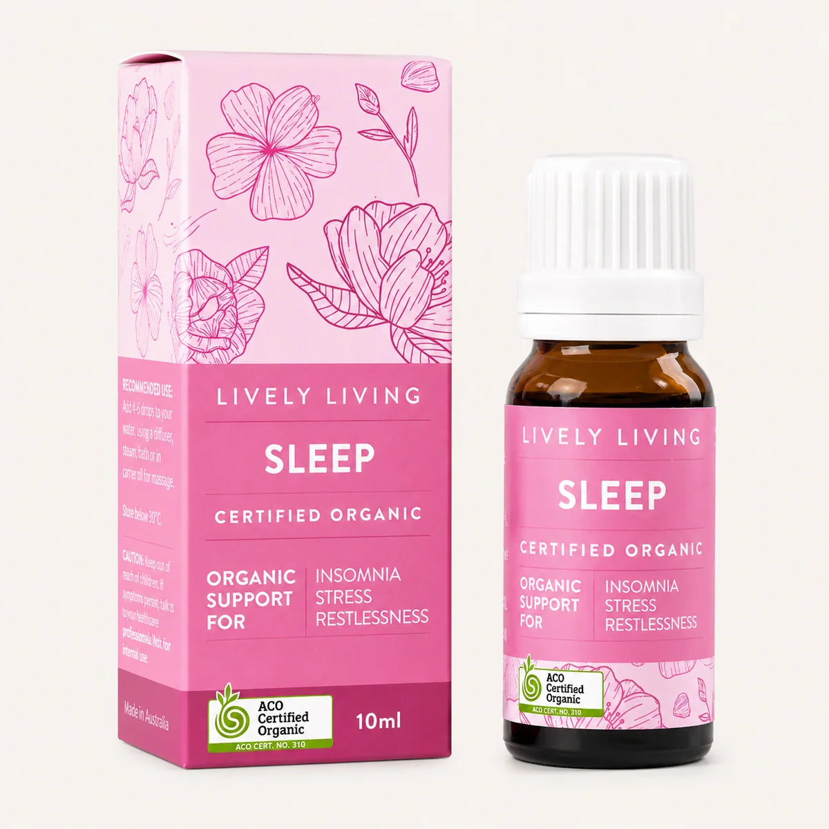 Lively Living // Sleep ACO Certified Organic Essential Oil // 10ml
