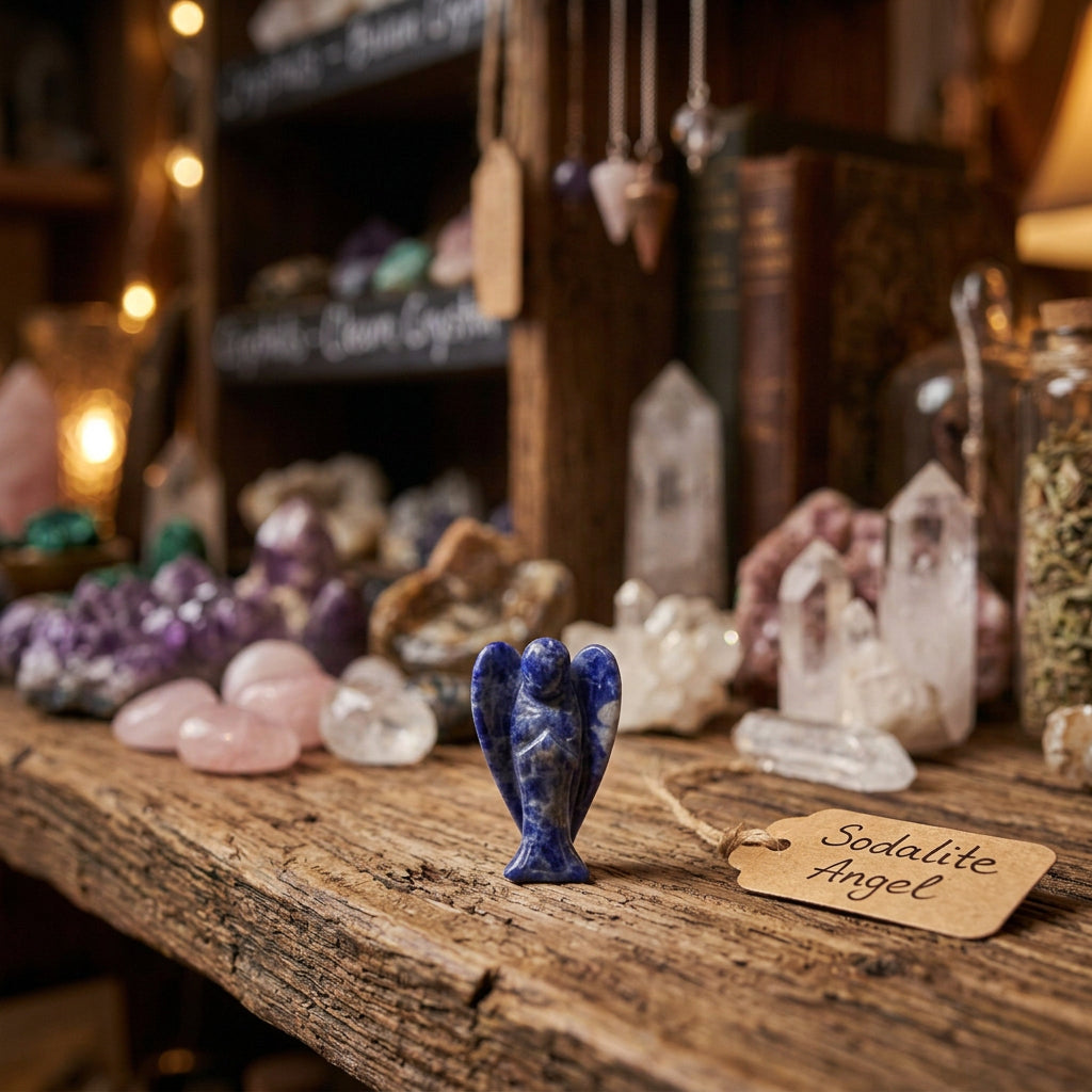 Crystal // Angel // Sodalite