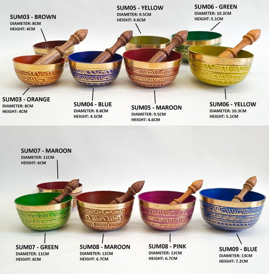 Singing Bowl // Chakra // 13cm