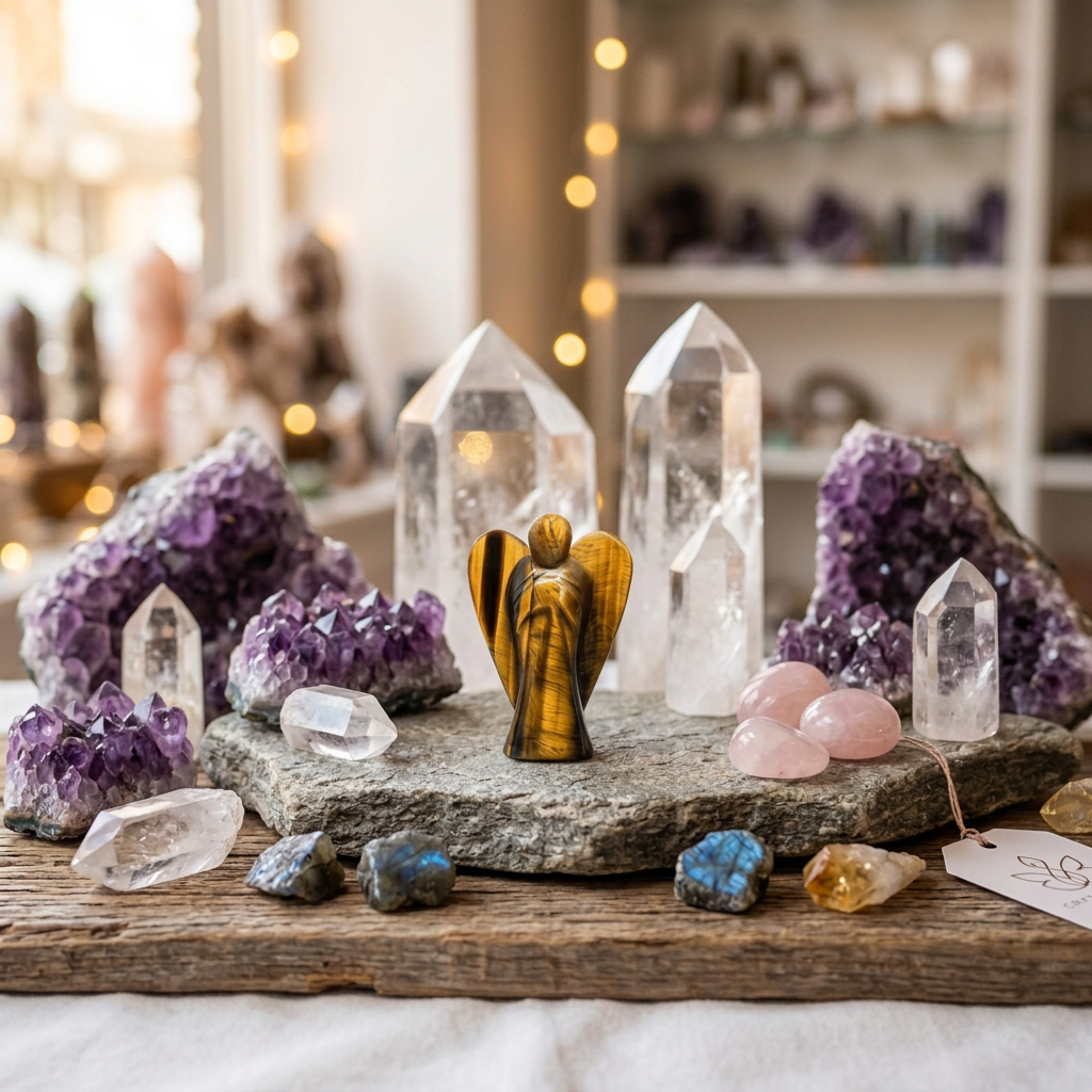 Crystal // Angel // Tiger Eye