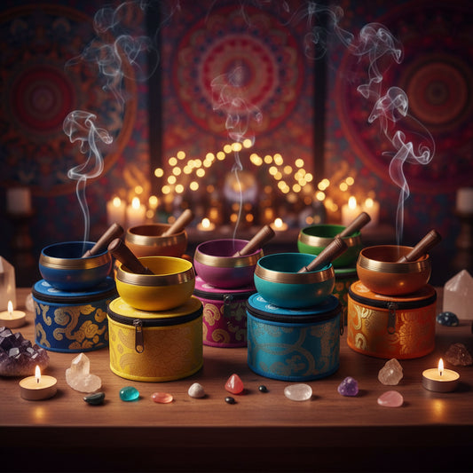 Singing Bowl // Chakra With Zip-Up Case
