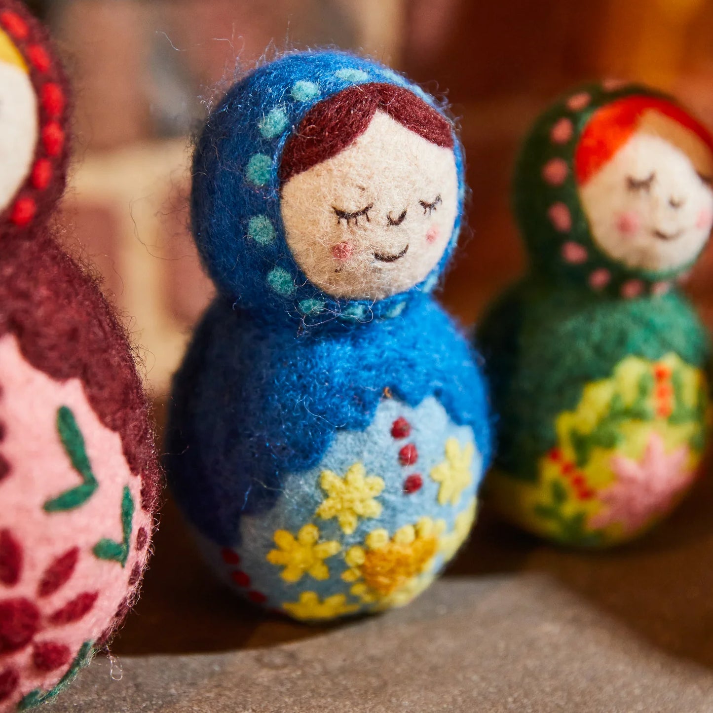 Felt Nesting Dolls // Bernadette