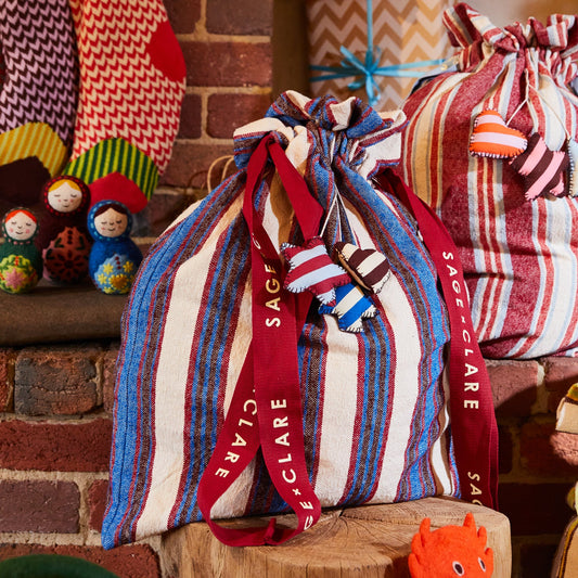 Selene Santa Sack // Azure