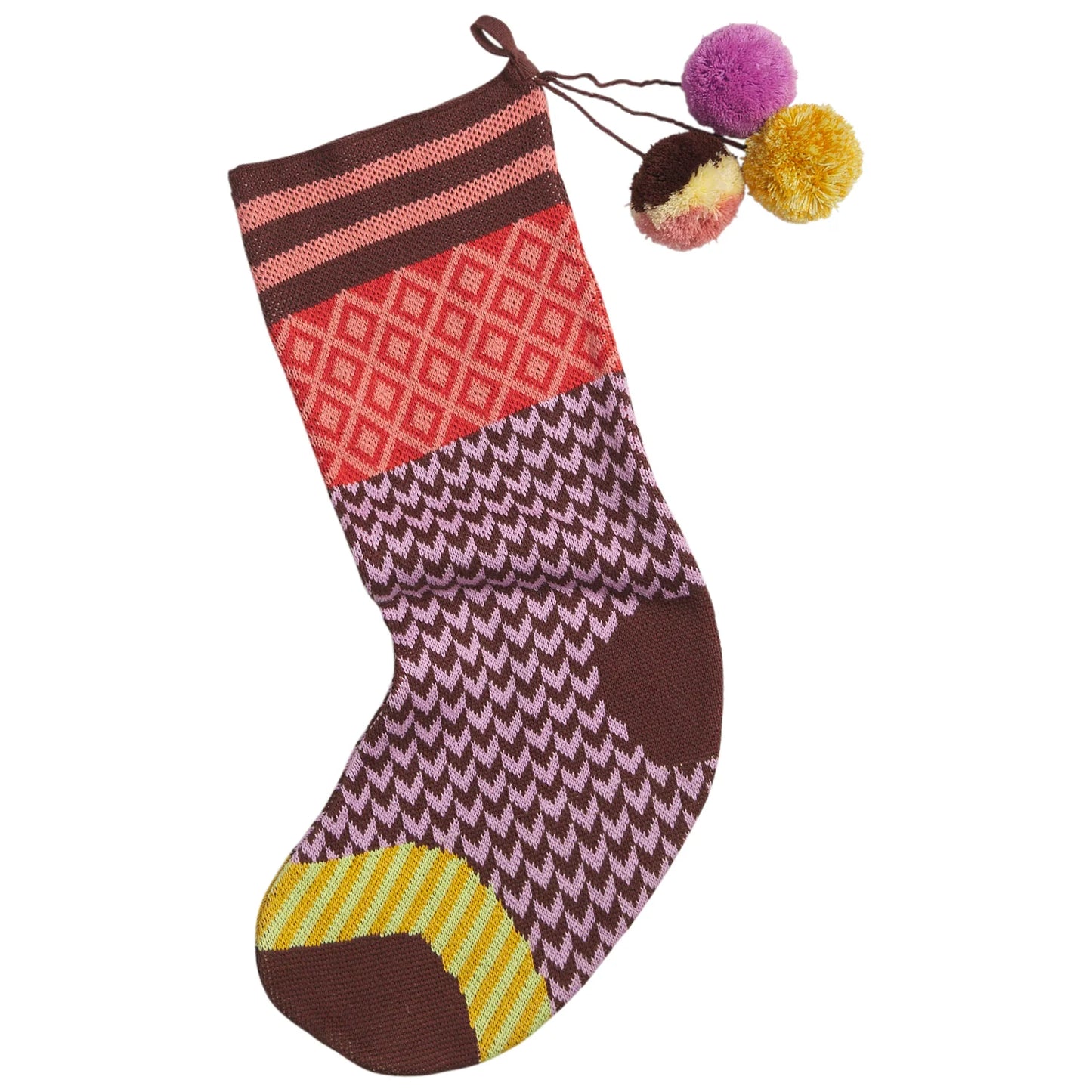 Palmina Knitted Stocking // Orchid