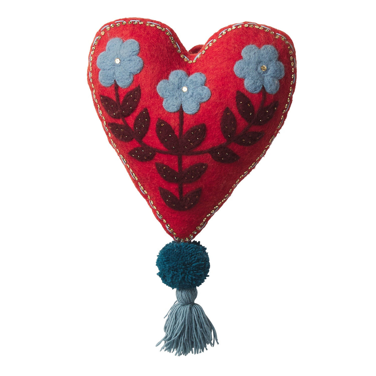 Door Decoration // Sadie Felt Heart