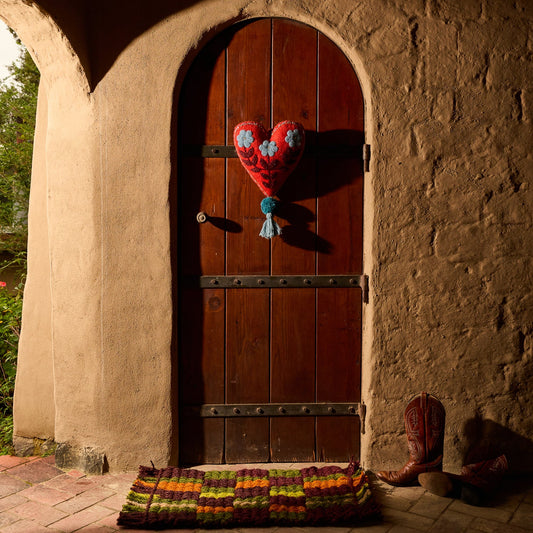 Door Decoration // Sadie Felt Heart