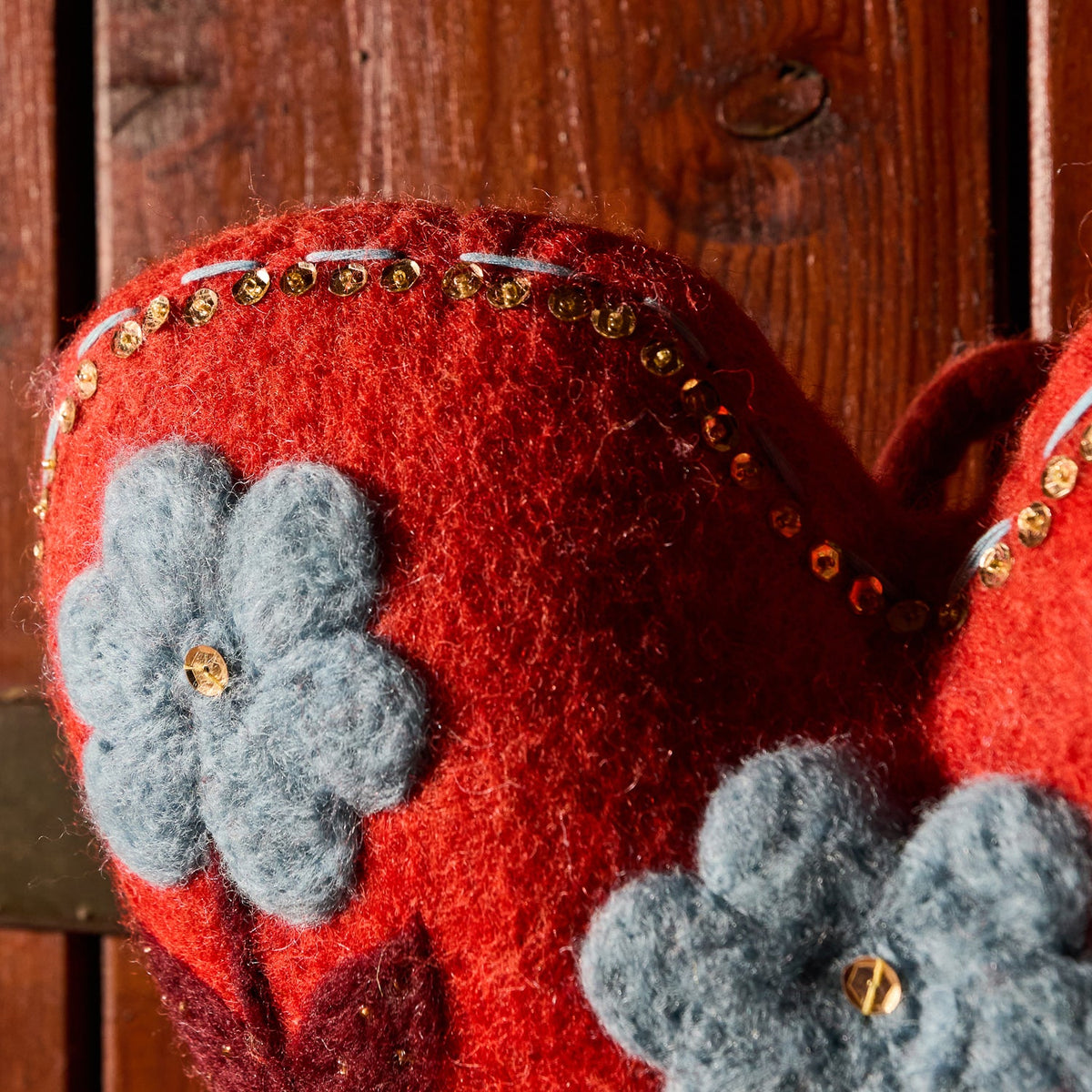 Door Decoration // Sadie Felt Heart