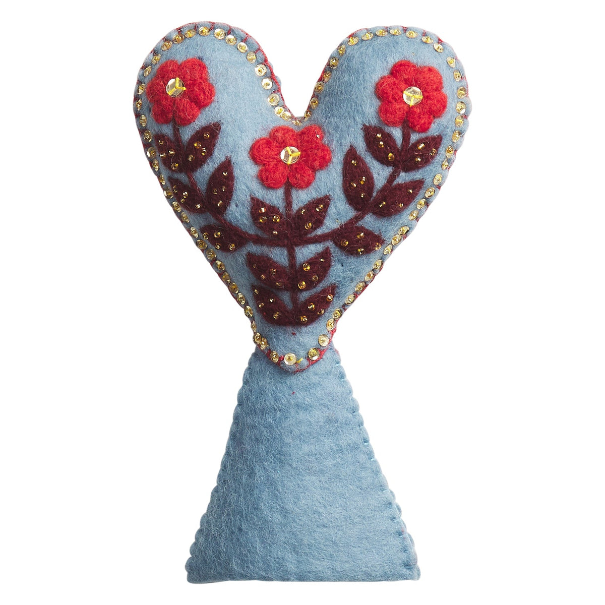 Tree Topper // Delilah Felt Heart