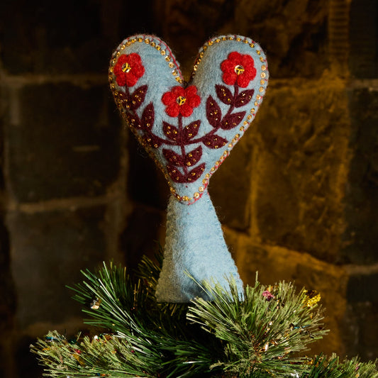 Tree Topper // Delilah Felt Heart