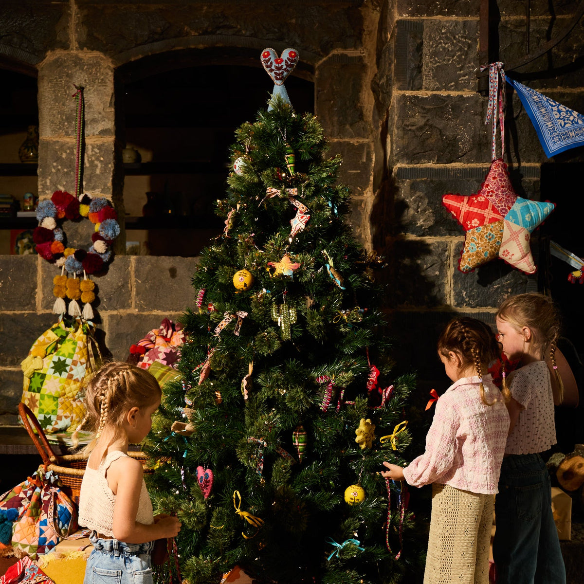 Tree Topper // Delilah Felt Heart