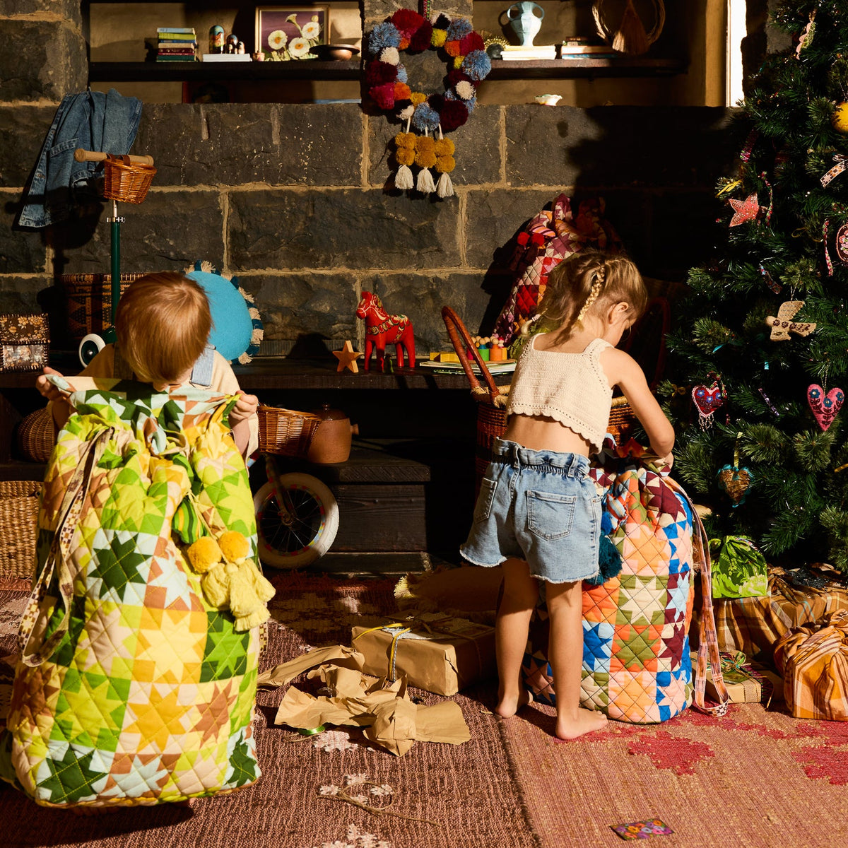 Santa Sack // Matilda // Ochre