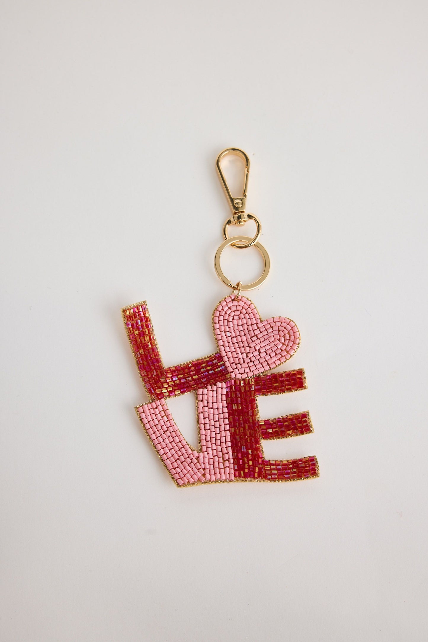 Love Keyring // Pink