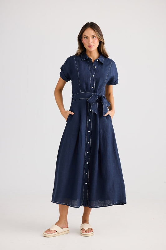 Cordelia Dress // Navy