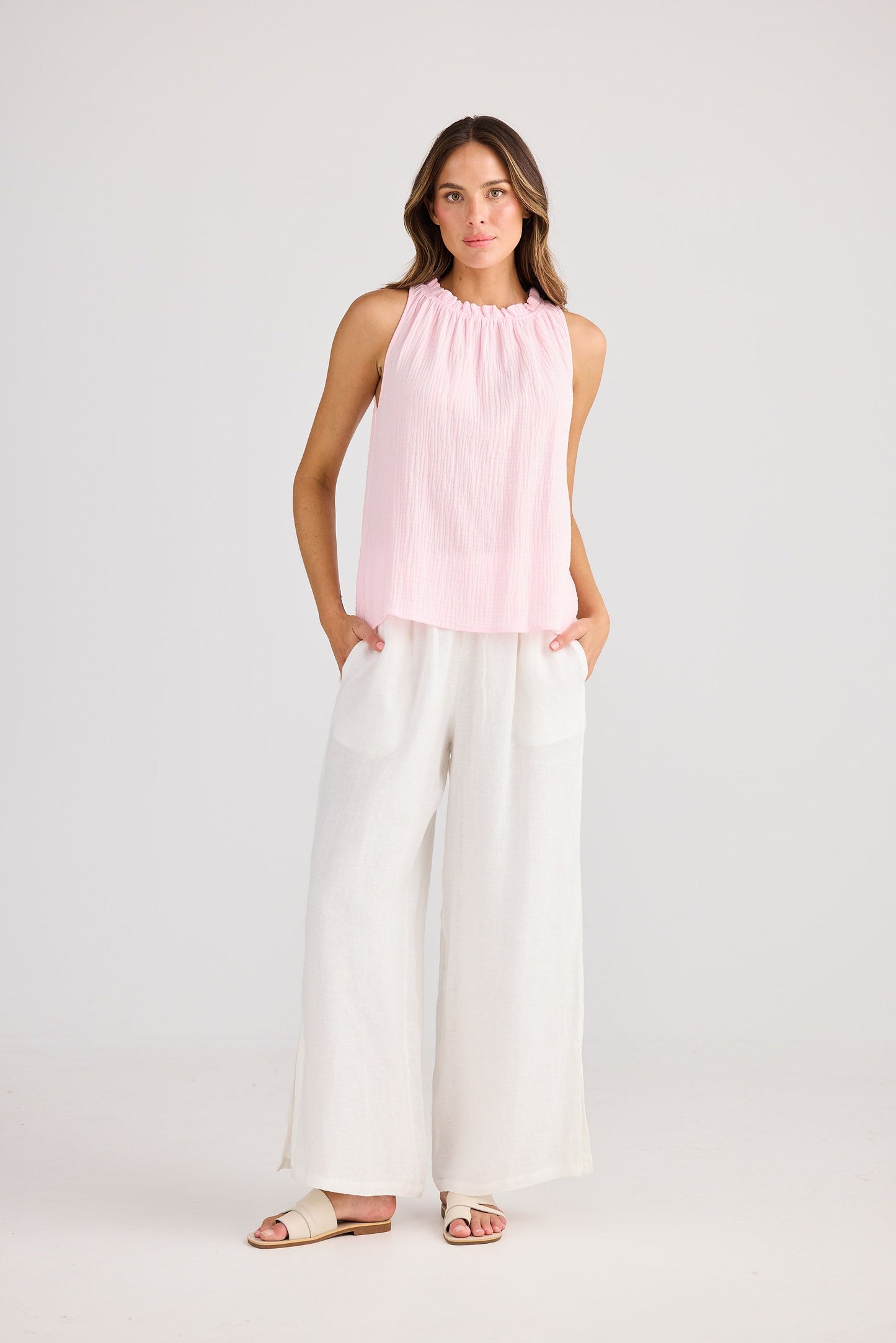 Margot Top // Baby Pink