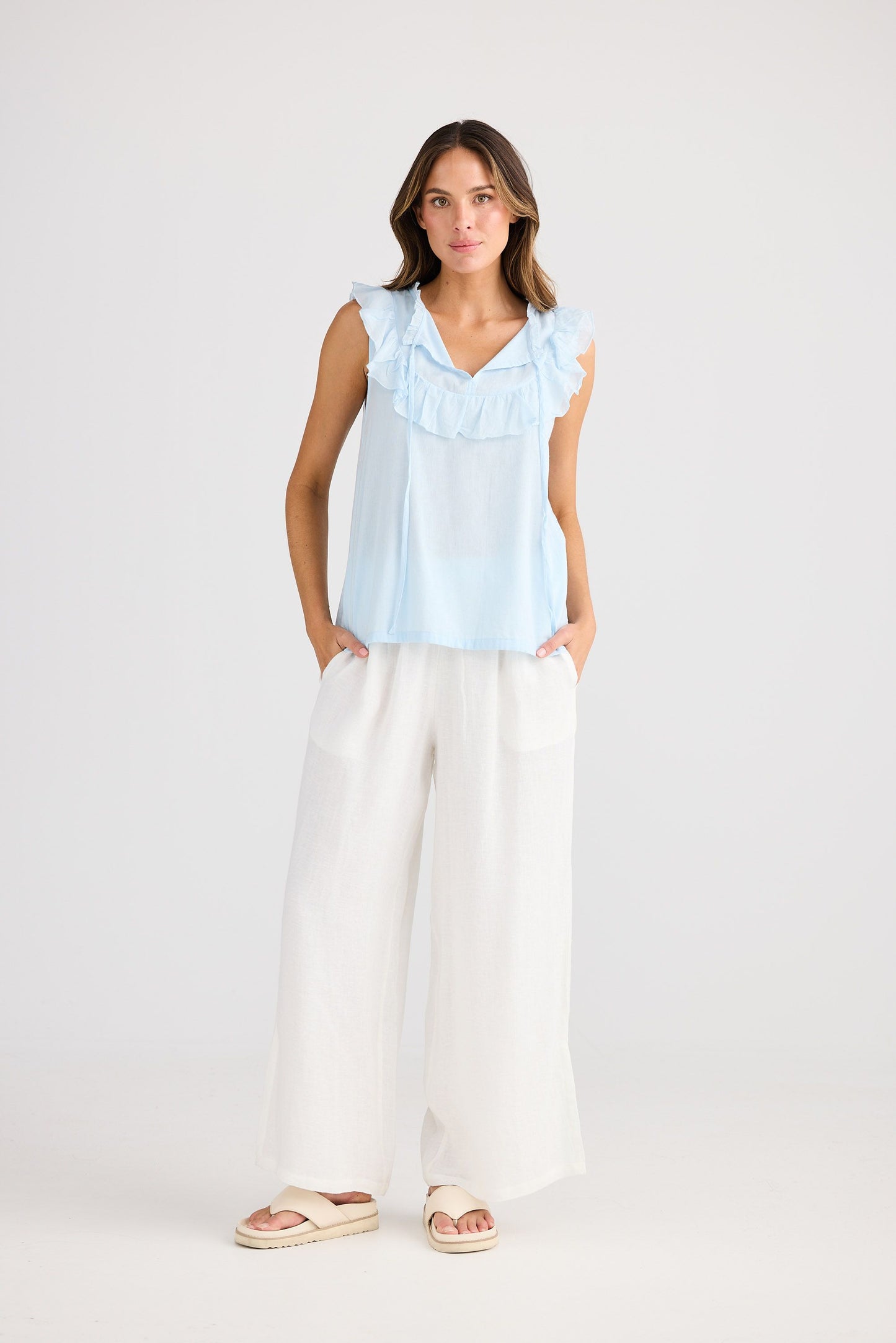 Astra Top // Ice Blue