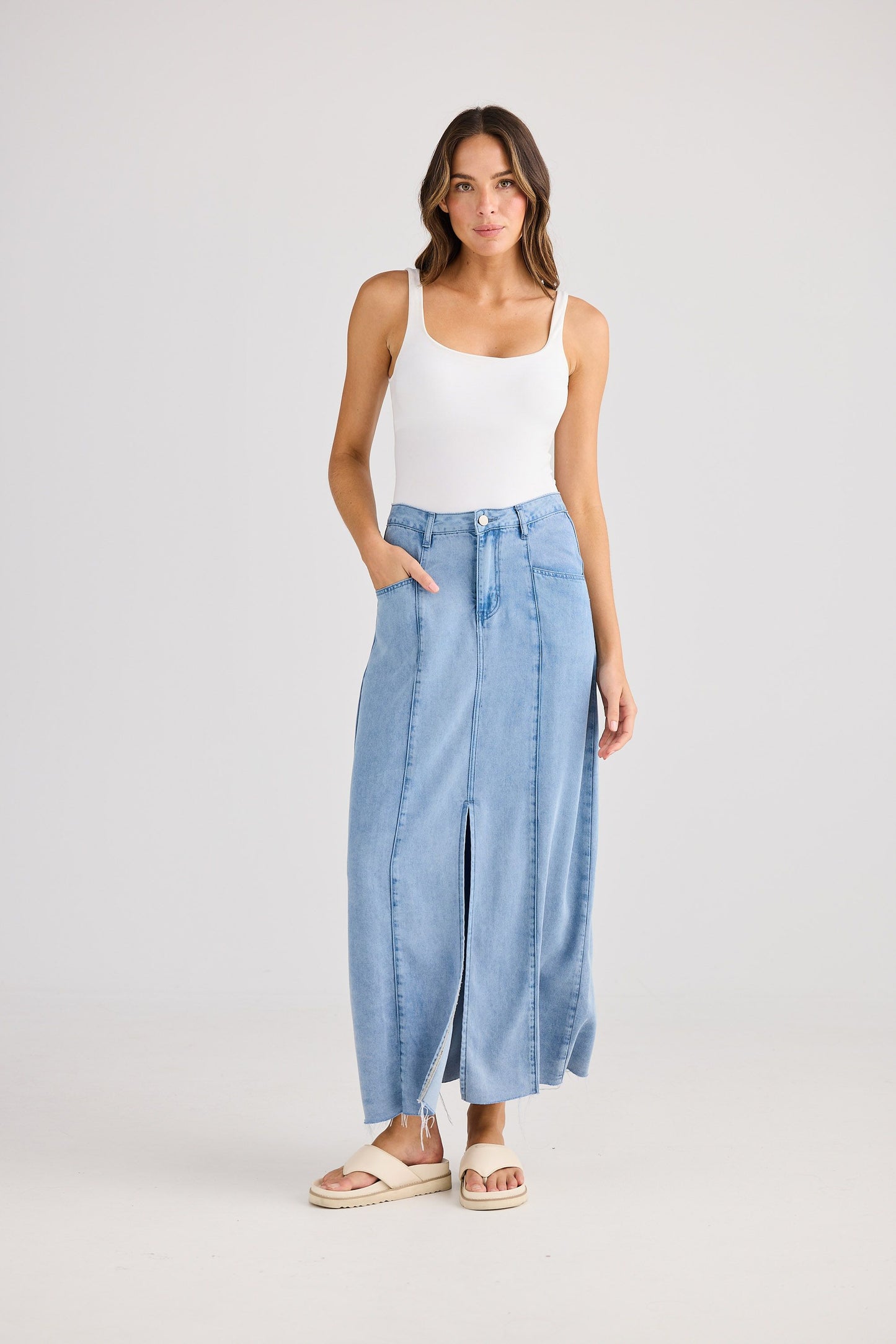 Cruise Skirt // Blue Wash