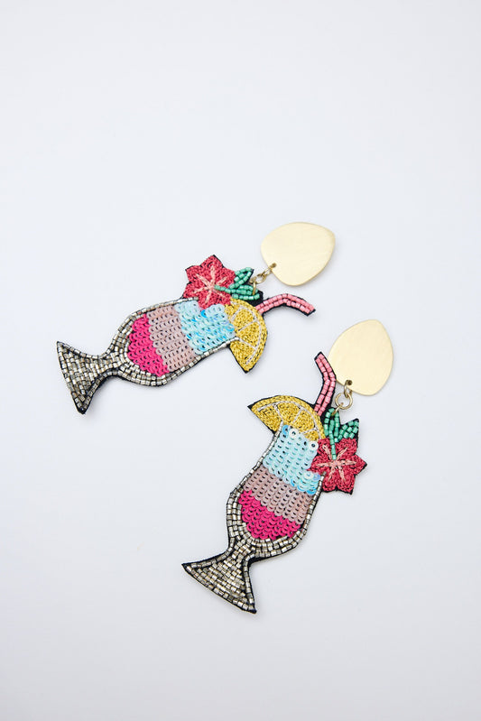 Cocktail Earrings // Multi