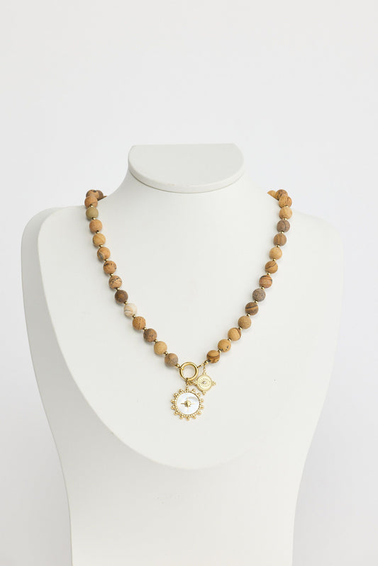Shine Necklace // Amber