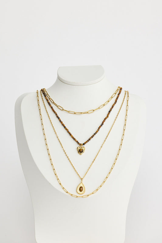 Alex Necklace // Gold