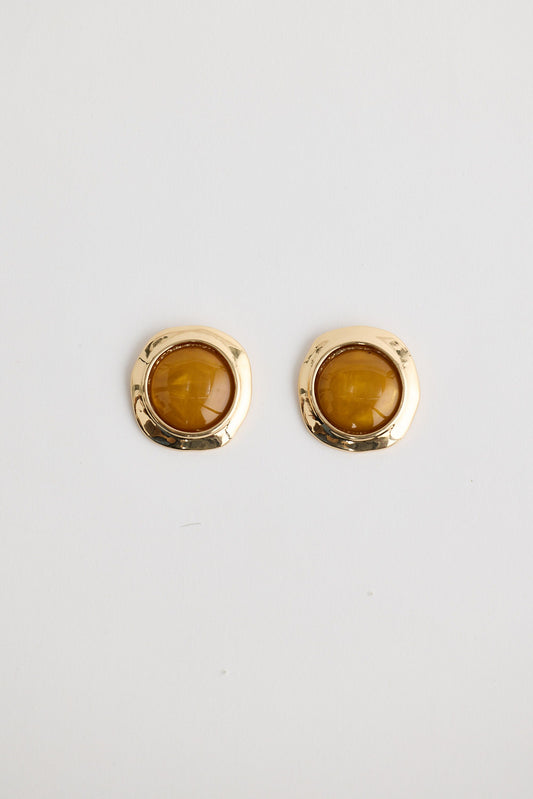 Rover Earrings // Amber