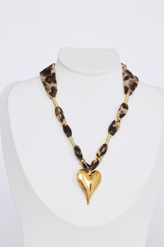 Ace Necklace // Leopard